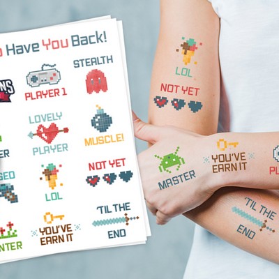 Custom Temporary Tattoo Sheet (Single Design)